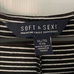 American Eagle Outfitters Dresses - American Eagle black & white striped dress American Eagle Outfitters Dresses - American Eagle black & white striped dress